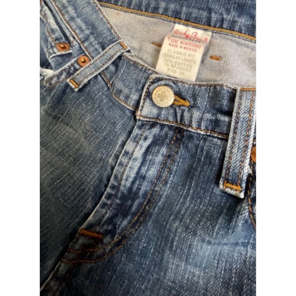 LUCKY BRAND DUNGAREES WOMENS JEANS CLASSIC FIT REGULAR LENGTH SIZE 29 - Picture 5 of 11